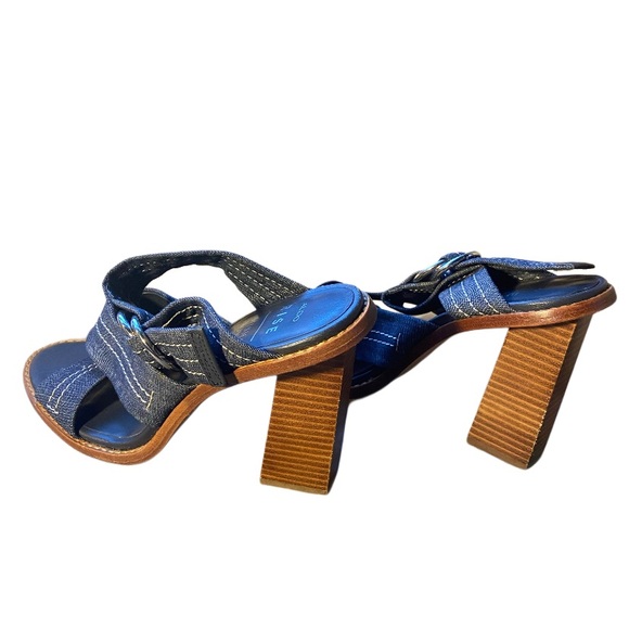 MISHA NONOO X ALDO RISE, Elora Mule in ‘Denim
 (Size 7.5) Good Condition. - Picture 5 of 7